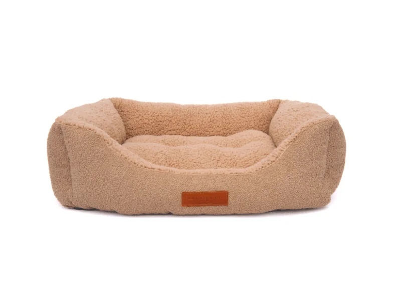 Luxury Boucle Dog Bed | Teddington