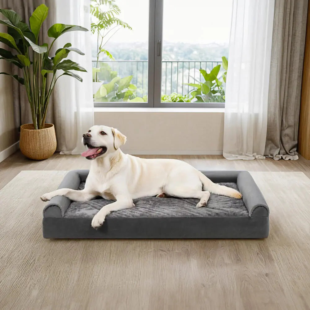 KSIIA Orthopedic Waterproof Dog Beds Sofa Dog Couch (For UK)