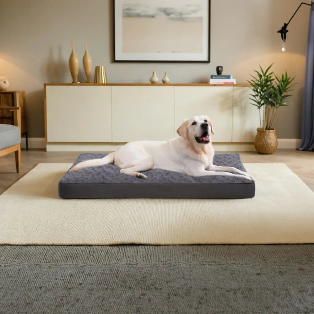 KSIIA Waterproof Dog Bed with Removable Cover (For USA)