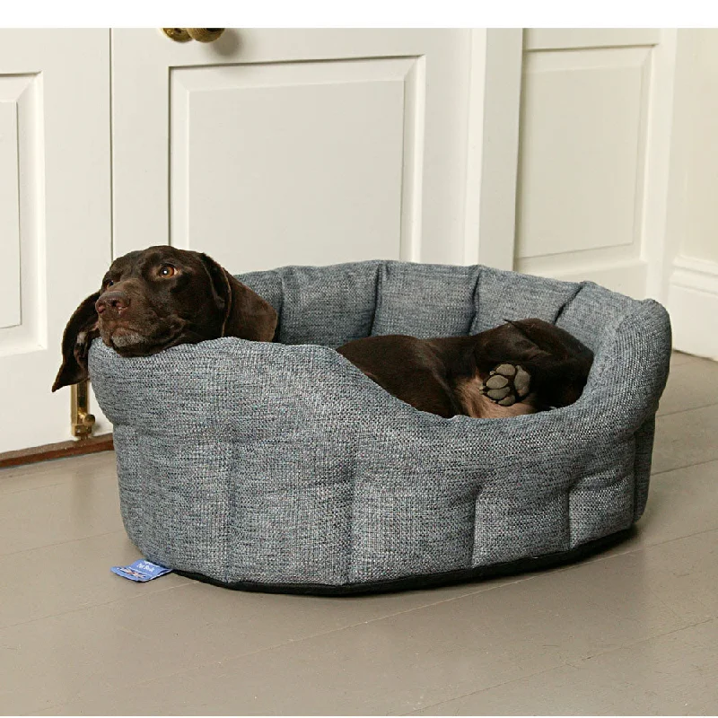 Country Dog Luxury Heavy Duty Basketweave Oval Bed