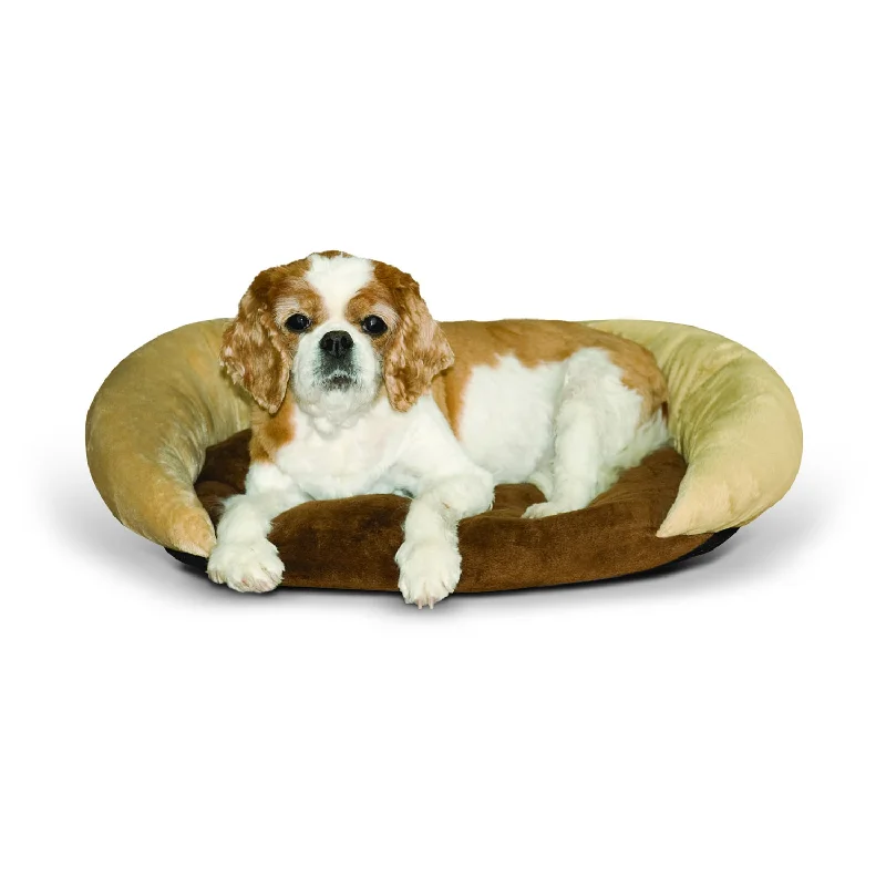 K&H Self-Warming Bolster Pet Bed