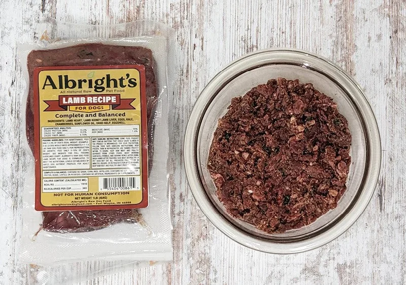 Albright's Raw Lamb Recipe **NEW**