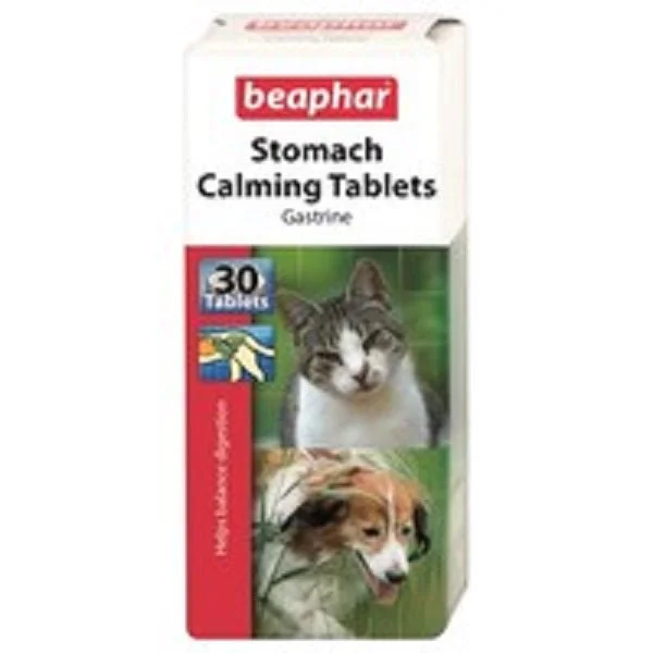 Beaphar Stomach Calming (Gastrine) Tablets for Cats and Dogs 30 Tablets