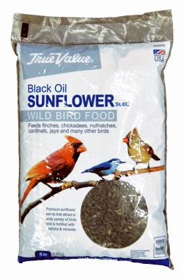 Black Oil Sunflower Bird Seed, 5-Lbs.