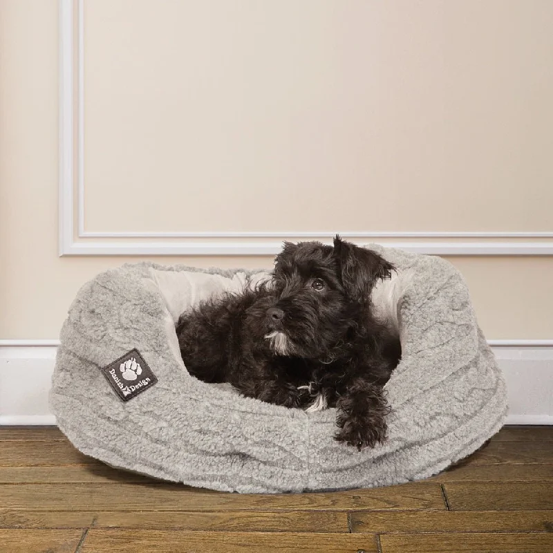 Bobble Pewter Deluxe Slumber Dog Bed