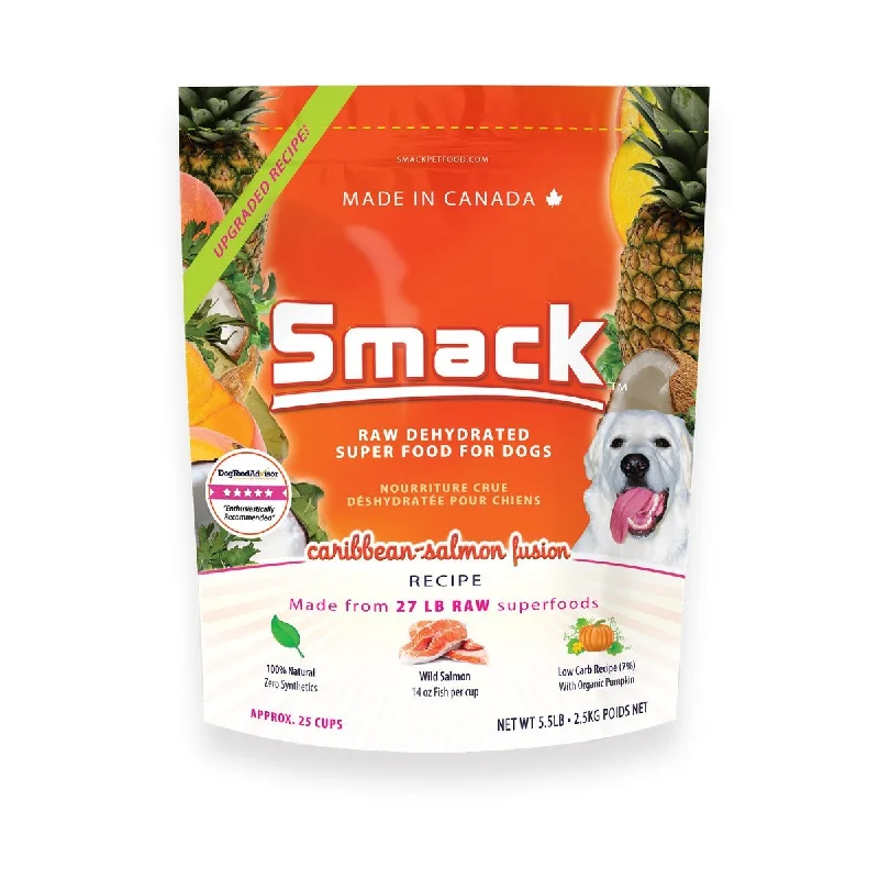 Caribbean-Salmon Fusion - Dehydrated Raw Dog Food (210 gm , 2.5 kg) - Smack