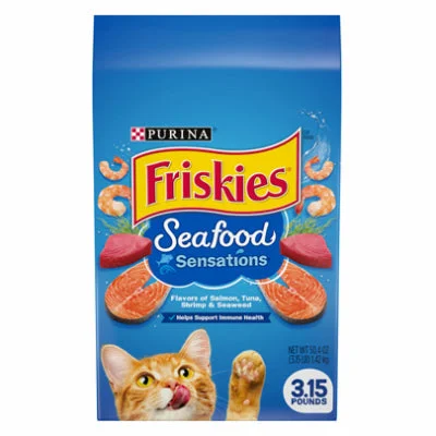 Cat Food, Seafood Sensations, 6.3-Lb. Bag