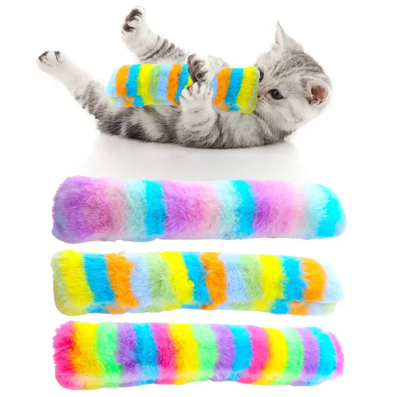 Catnip Sound Plush Pillow for Cats