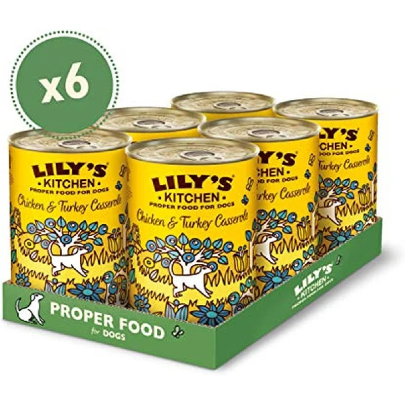 Lily's Kitchen Dog Chicken & Turkey Casserole (400g)