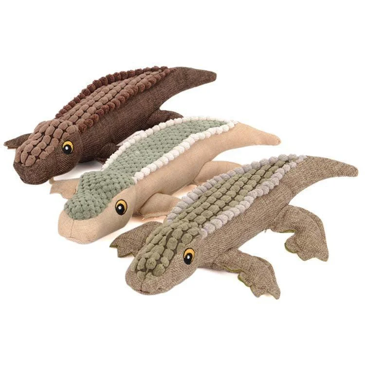 Crocodile Dog Toy w/ Sound