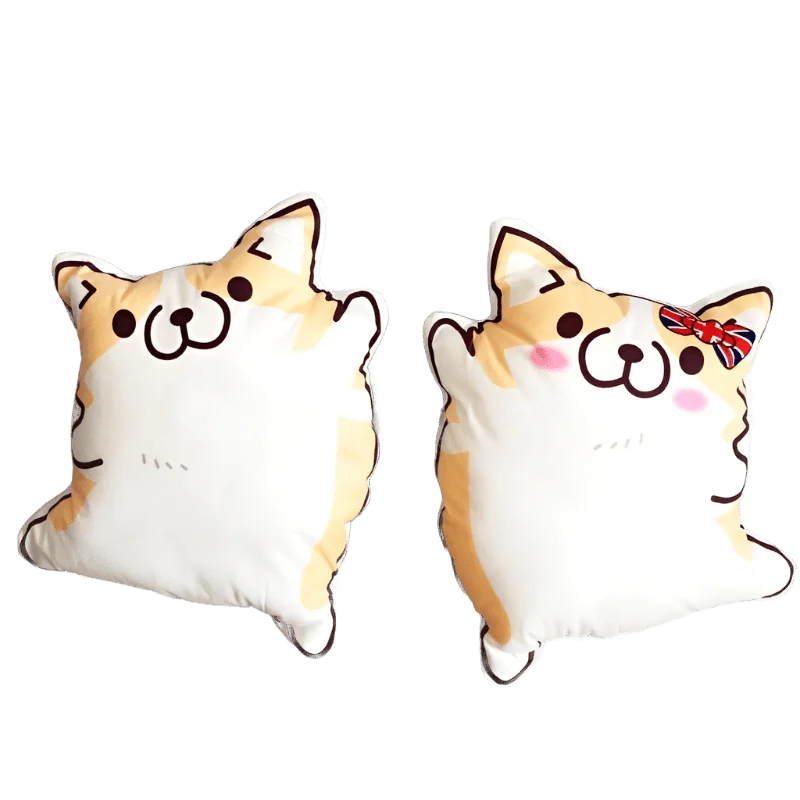 Kawaii Dancing Corgi Pillows