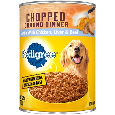 Dog Food, Chopped Combo, 22-oz. Can (Pack of 12)