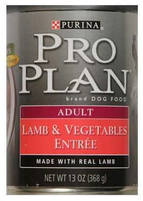 Dog Food, Lamb & Vegetable, 13-oz.