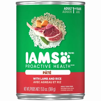 Dog Food, Savory Lamb & Rice, 13.2-oz. Can (Pack of 12)