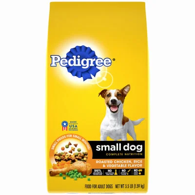 Dog Food, Small Breed, 3.5-Lbs.