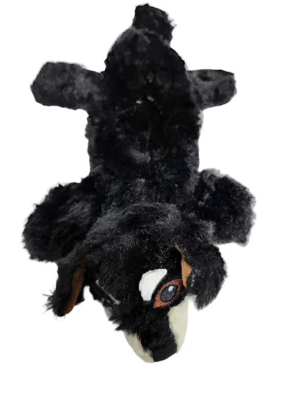 Bear  Black /Brown Flat Toy