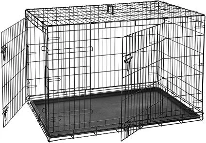 Dogit Wire 2 Door Black Dog Crates