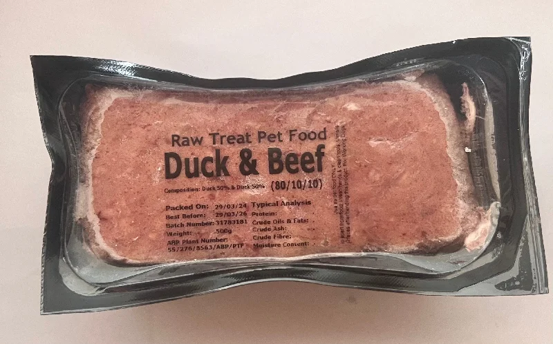 Raw Treat Duck & Beef S