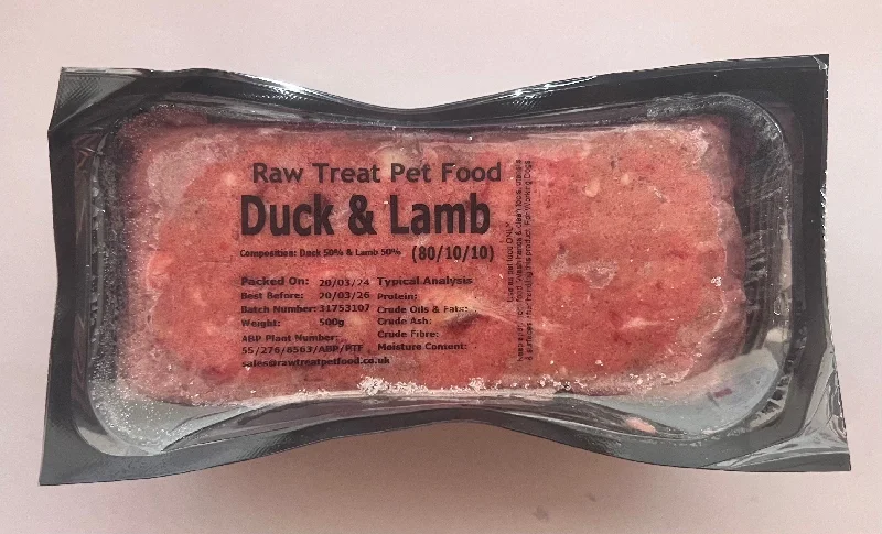 Raw Treat Duck & Lamb S