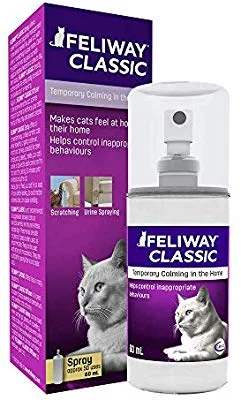 Feliway Cat Comforting Spray 60ml; Keeping Your Cat Calm & Comfort