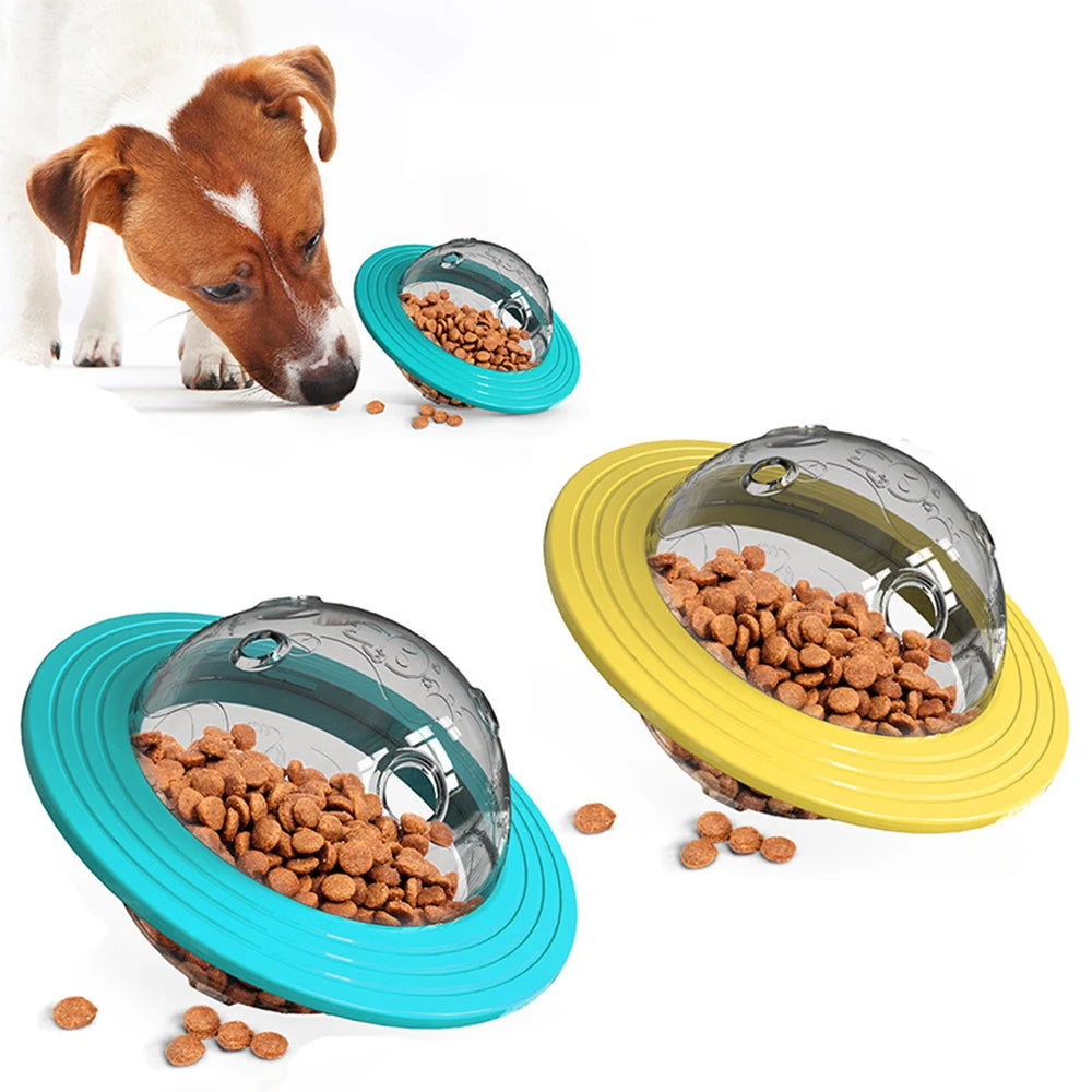 Food Dispensing Spaceship Dog Toy