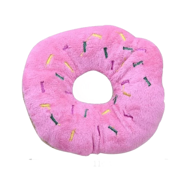 Funny Donut Pet Toy Plush