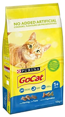 Go-Cat Tuna Herring & Vegetable Dry Cat Food Adult