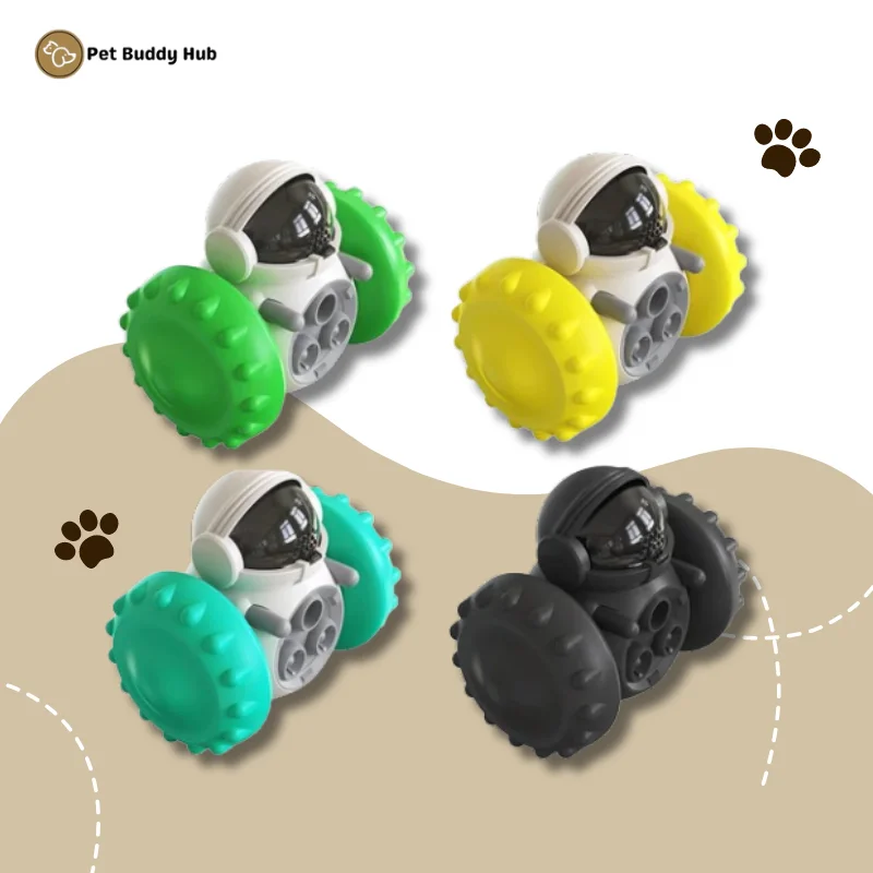 Interactive Dog Puzzle Toy Food Dispenser