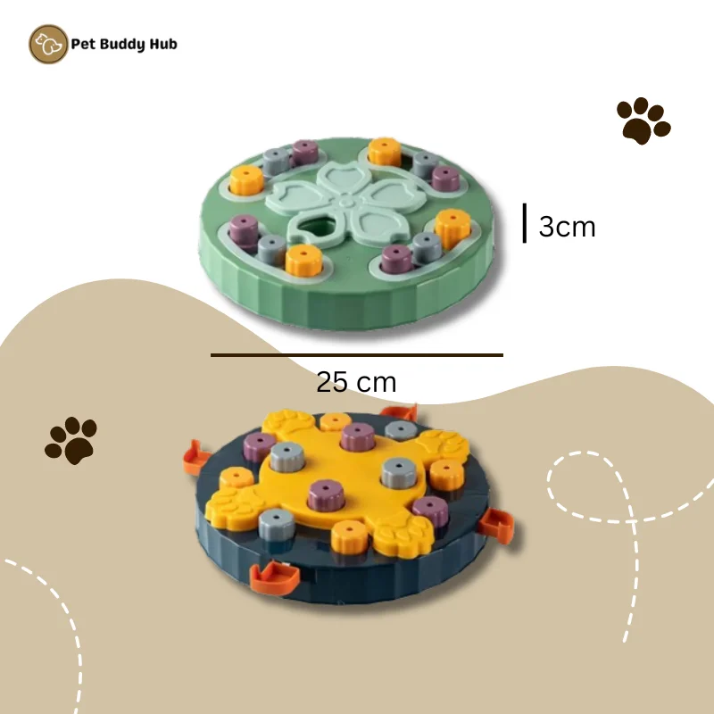 Interactive Pet Toy Puzzle Feeder