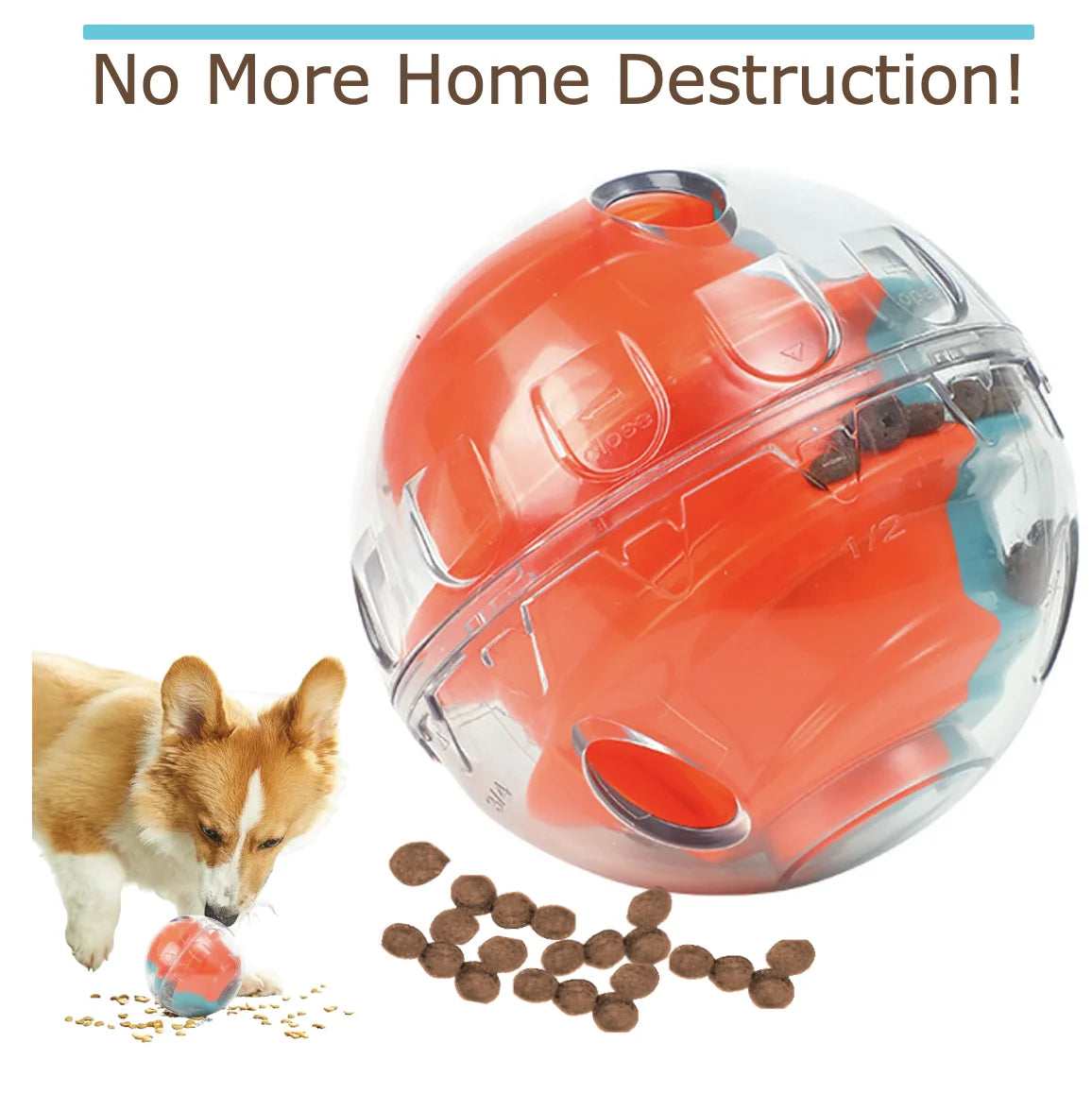 Interactive Training  Food Dispensing Ball