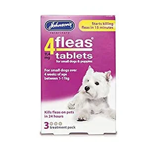 Johnson's 4Fleas Small Dogs & Puppies 3 Treatment Pack