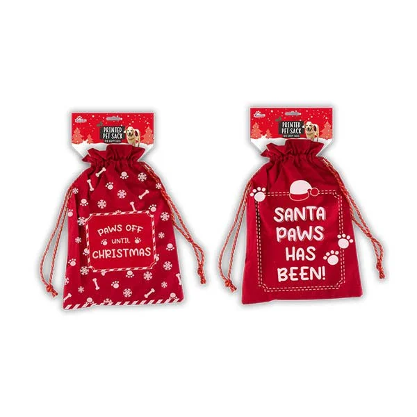 Kingdom Printed Pet Christmas Sack