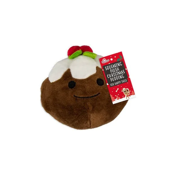 Kingdom Squeaking Plush Christmas Puddin