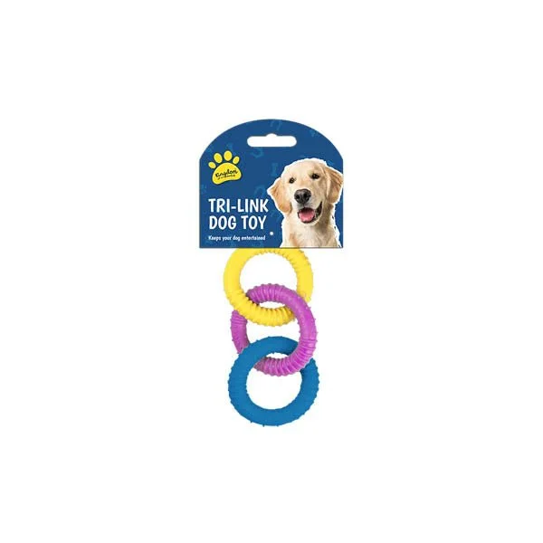 Kingdom Tri Link Dog Toy