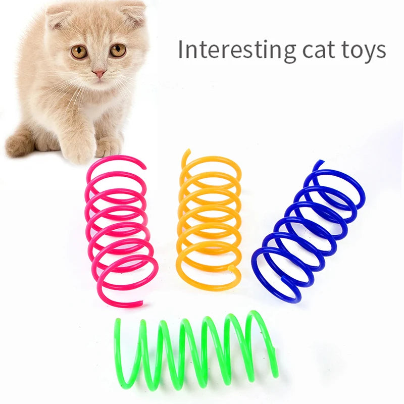 Colored Springs for Cats