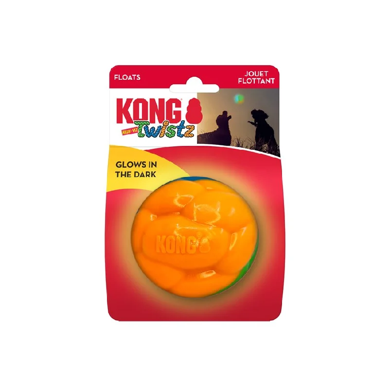 KONG Twistz High-Viz Ball Large