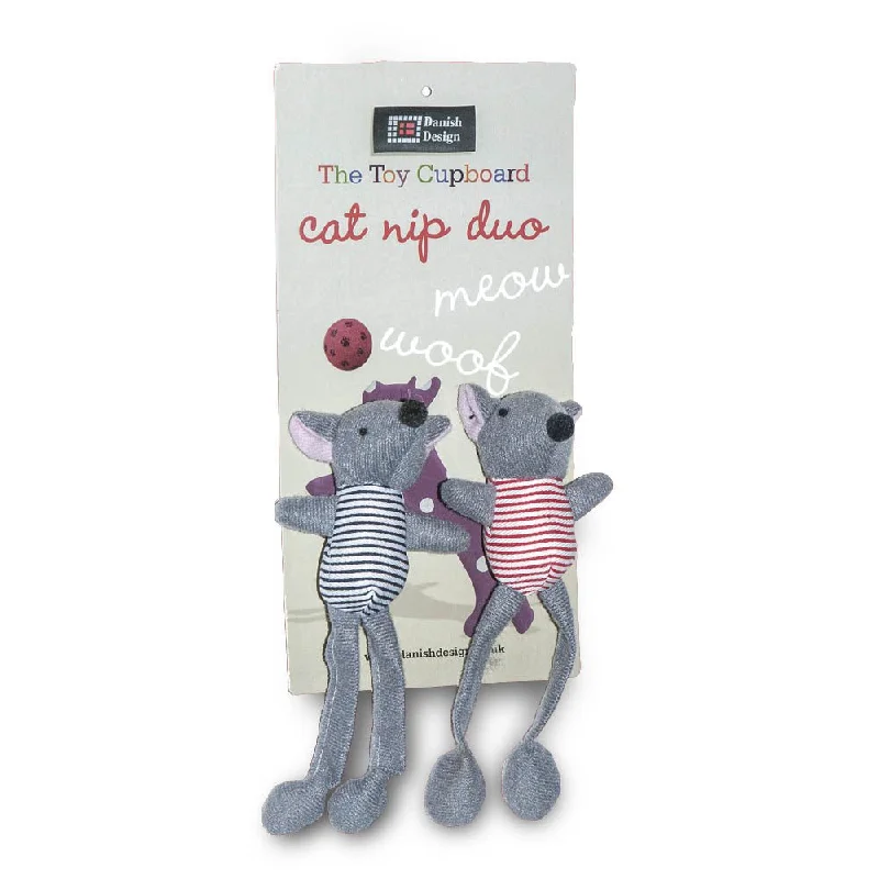 Midge and Madge Catnip Duo; Cat Toy