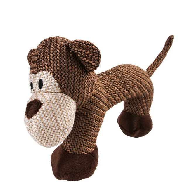 Brown : Monkey : Pet Toy