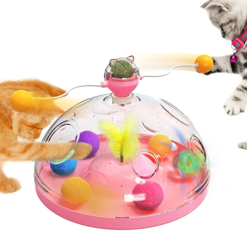 Pat and Pet Emporium | Pet Toys | Multifunctional Turntable Toy