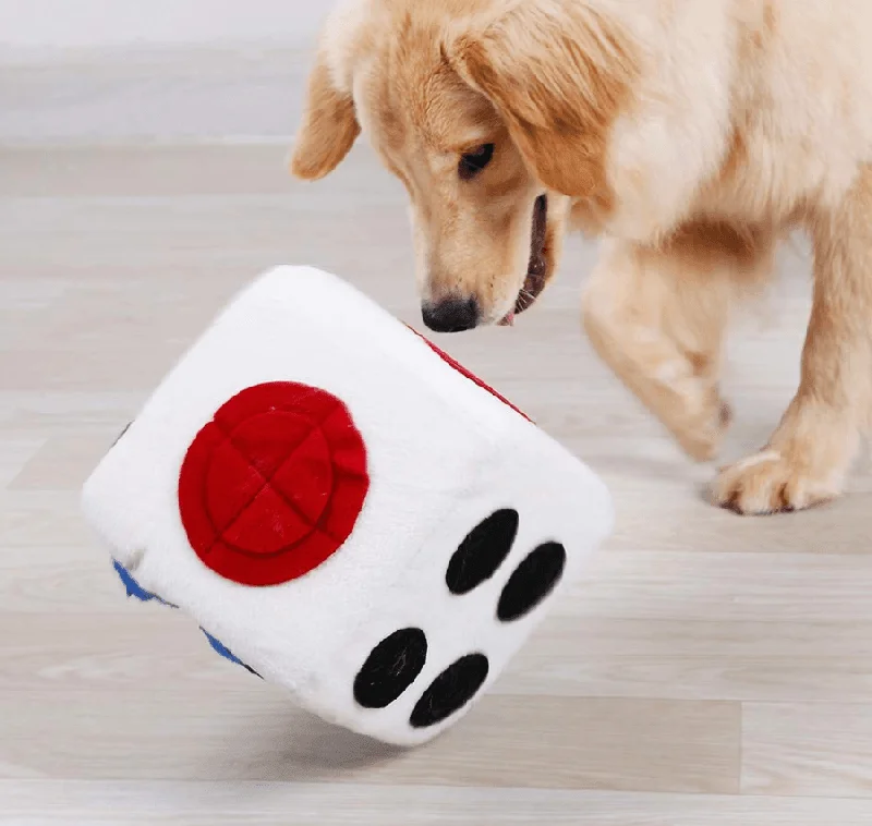 Pet Dog Plush Dice Toy