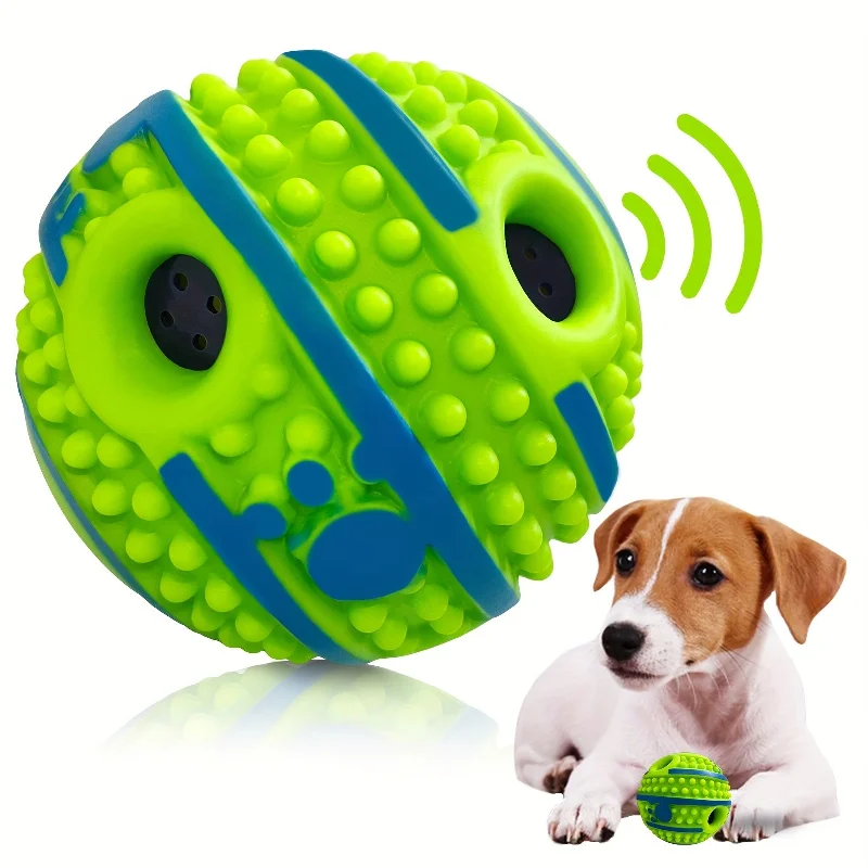 Pet Interactive Giggle Ball Toy, Dog IQ Training Ball Toy