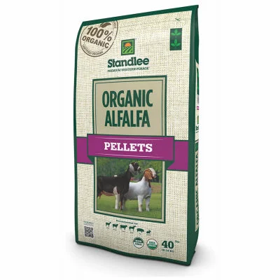 Premium 100% Organic Alfalfa Pellet, 40-lbs.