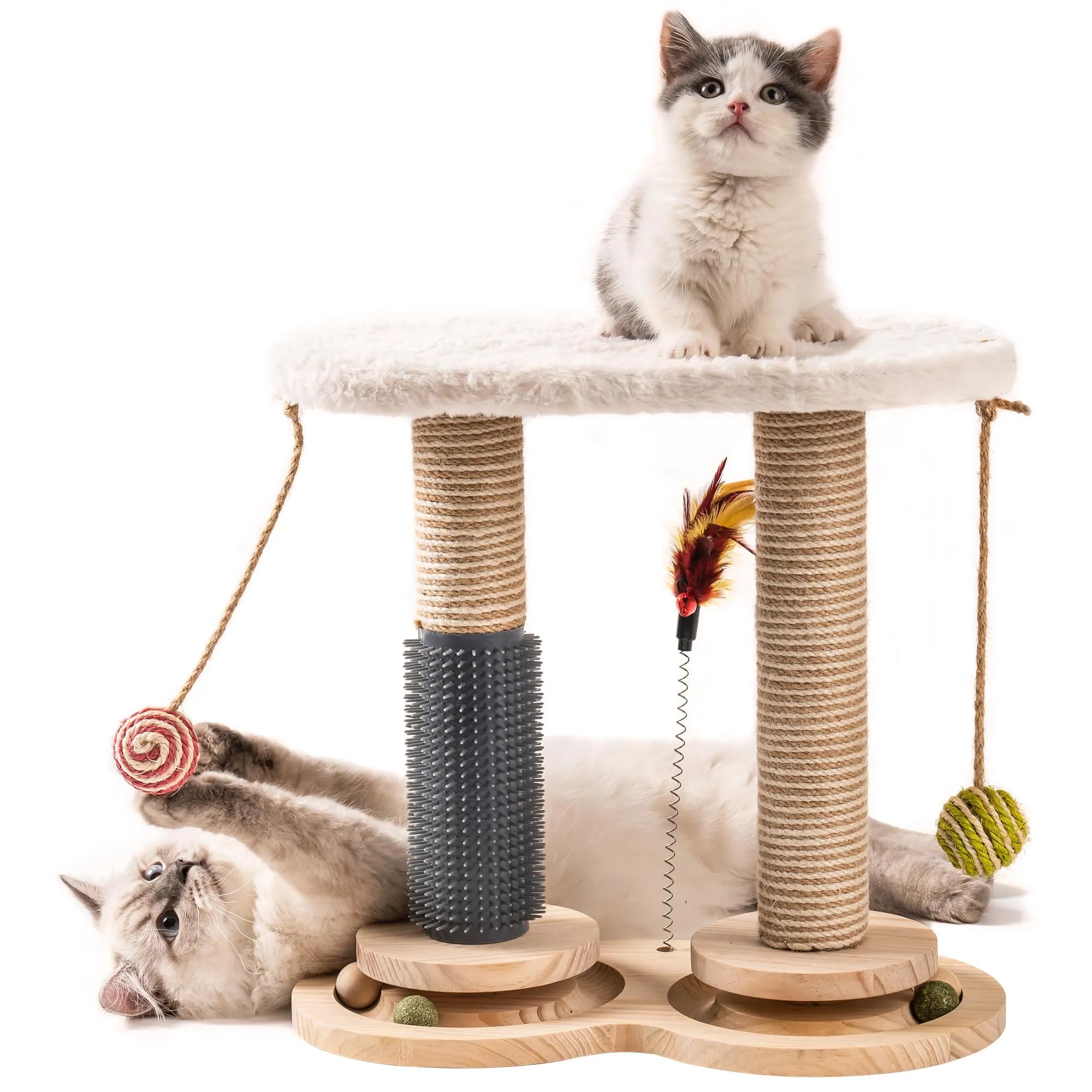 Scratcher Interactive Kitten Toy