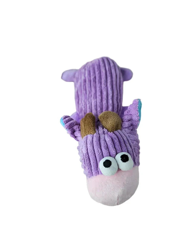 Hippo Dog Toys Purple