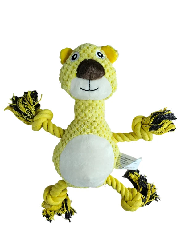 Lion Rope Dog Toy