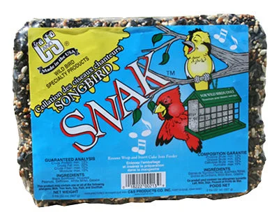 Songbird Snak Bird Food Cake, 2-Lbs.