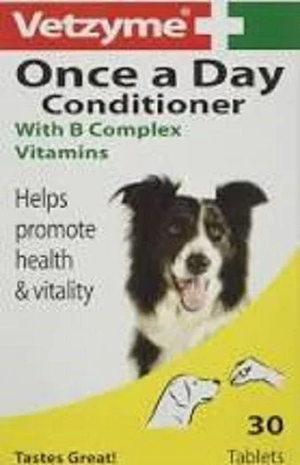 Vetzyme One a Day Conditioning Tablets, 30 Tablets