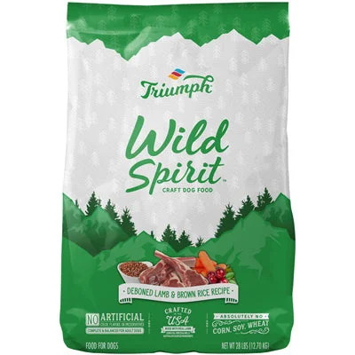 Wild Spirit Lamb & Rice Dog Food, 28-Lbs.