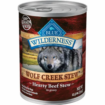 Wolf Creek Dog Food, Beef Stew, 12.5-oz. Can (Pack of 12)