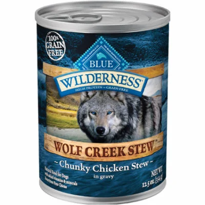 Wolf Creek Dog Food, Chicken Stew, 12.5-oz. Can (Pack of 12)